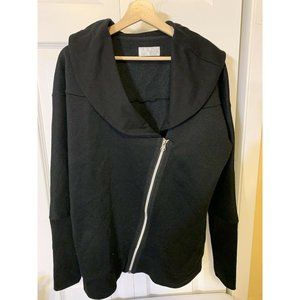 Aspire Lightweight Side Zip Jacket Black‎ Women Sz L